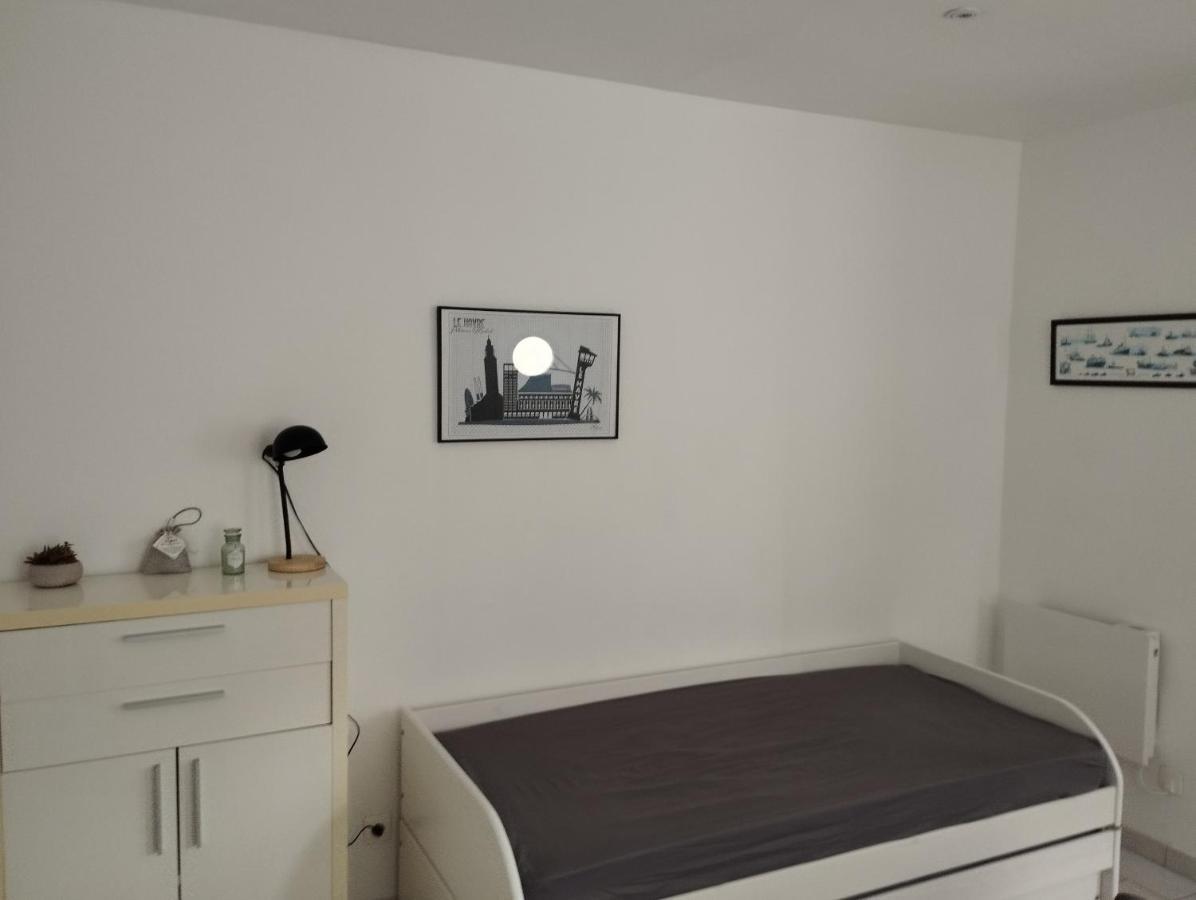 Charmant Studio Canape Lit Netflix Prime Video Dazn Wifi El Havre Exterior foto